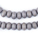 Grey Abacus Natural Wood Beads (8x12mm) - The Bead Chest