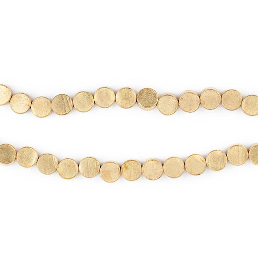 Circular Disk Brass Beads (5mm) - The Bead Chest