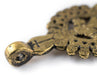 Lalibela Brass Coptic Cross Pendant (30x70mm) - The Bead Chest