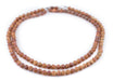 Peach Round Druzy Agate Beads (6mm) - The Bead Chest