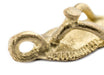 African Sandal Ghana Brass Pendant - The Bead Chest