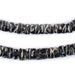 Sliced Black Antique Venetian Trade Beads - The Bead Chest