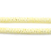 Pastel Yellow Agate Interlocking Snake Beads (6mm) - The Bead Chest