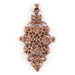 Adama Copper Coptic Cross Pendant (45x85mm) - The Bead Chest