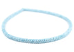 Blue Agate Interlocking Snake Beads (6mm) - The Bead Chest