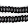 Rondelle Black Ebony Arabian Prayer Beads (14mm)