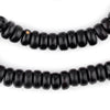 Rondelle Black Ebony Arabian Prayer Beads (10mm)