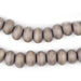 Brown Abacus Natural Wood Beads (8x12mm) - The Bead Chest