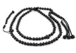 Round Black Ebony Arabian Prayer Beads (8mm) - The Bead Chest