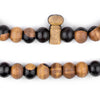 Round Ebony Arabian Prayer Beads (10mm)