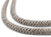 Grey Agate Interlocking Snake Beads (8mm) - The Bead Chest