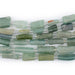Light Green Roman Glass Bangle Beads - The Bead Chest