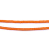 Orange Phono Record Vinyl Beads (3mm)