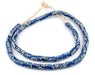 Blue Dot Antique Matching Venetian Trade Beads - The Bead Chest