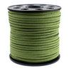 3mm Flat Lime Green Faux Suede Cord (300ft)