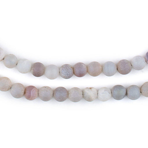 Pearl Round Druzy Agate Beads (6mm) - The Bead Chest