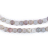 Pearl Round Druzy Agate Beads (6mm)