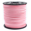 3mm Flat Pink Faux Suede Cord (300ft)