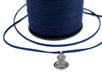 3mm Flat Indigo Blue Faux Suede Cord (300ft) - The Bead Chest