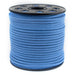 3mm Flat Blue Faux Suede Cord (300ft) - The Bead Chest