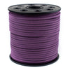3mm Flat Purple Faux Suede Cord (300ft)