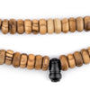 Rondelle Olive Wood Arabian Prayer Beads (10mm)