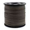 3mm Flat Groundhog Grey Faux Suede Cord (300ft)