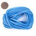 3mm Flat Carolina Blue Faux Suede Cord (15ft) - The Bead Chest