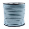 3mm Flat Light Blue Faux Suede Cord (300ft)