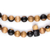 Round Ebony Arabian Prayer Beads (8mm)