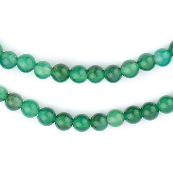 Round Green Aventurine Beads (6mm) - The Bead Chest