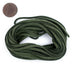 3mm Flat Dark Green Faux Suede Cord (15ft) - The Bead Chest