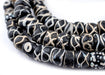 Krakamba Black & White Antique Venetian Trade Beads - The Bead Chest