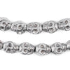 Aluminum Skull Beads (14x12mm)