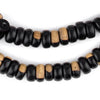 Rondelle Ebony Arabian Prayer Beads (10mm)