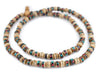 Brown Inlaid Wood Prayer Beads (8mm) - The Bead Chest