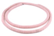Pastel Pink Vinyl Phono Record Beads (8mm) - The Bead Chest
