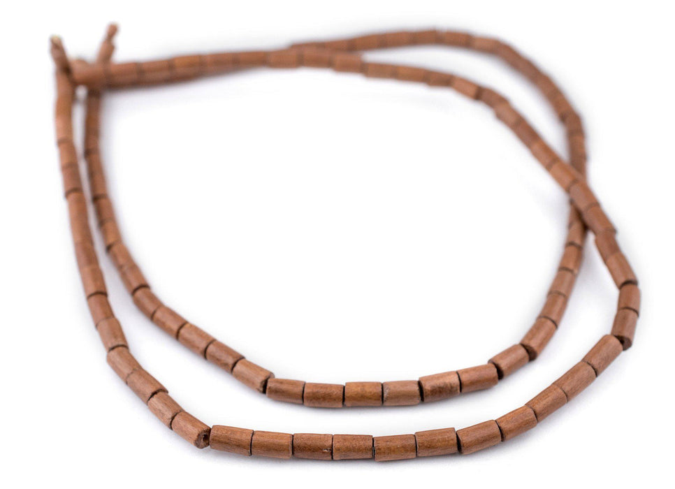Light Brown Tube Natural Wood Beads (7x5mm) — The Bead Chest