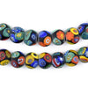 Premium Round Matte Millefiori Beads (10mm)