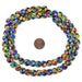 Premium Round Matte Millefiori Beads (10mm) - The Bead Chest