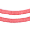 Watermelon Pink Vinyl Phono Record Beads (8mm)