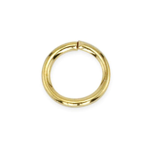 10mm Gold Plated Jump Rings (144 Pieces)