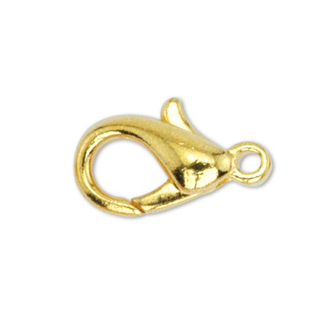 Small Gold Lobster Clasp (7x12mm, 10 Pieces) — The Bead Chest