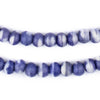 Blue Rustic Bone Mala Beads (8mm)