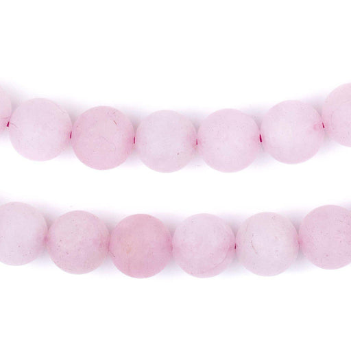 Matte Round Rose Quartz Beads (10mm) - The Bead Chest