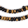 Rondelle Ebony Arabian Prayer Beads (8mm)