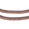 Copper Interlocking Crisp Beads (6mm)