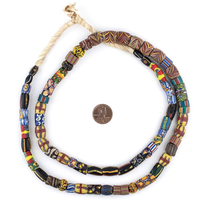Antique Venetian Millefiori Trade Beads - The Bead Chest