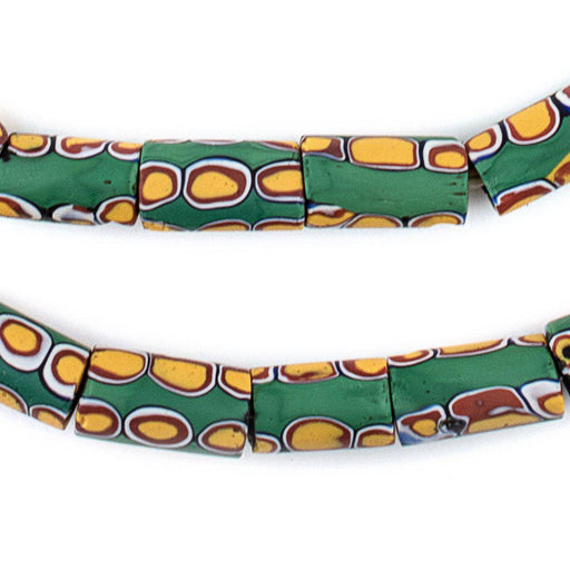 Antique Matching Venetian Millefiori Trade Beads - The Bead Chest