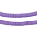 Orchid Purple Vinyl Phono Record Beads (6mm) - The Bead Chest